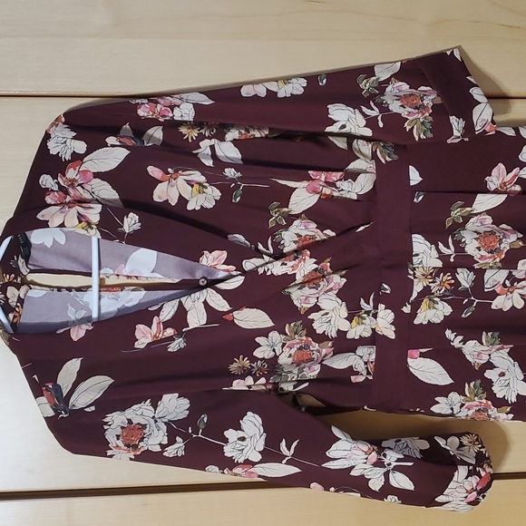 Zara Wine printed Junpsuit - Picture 2 of 6